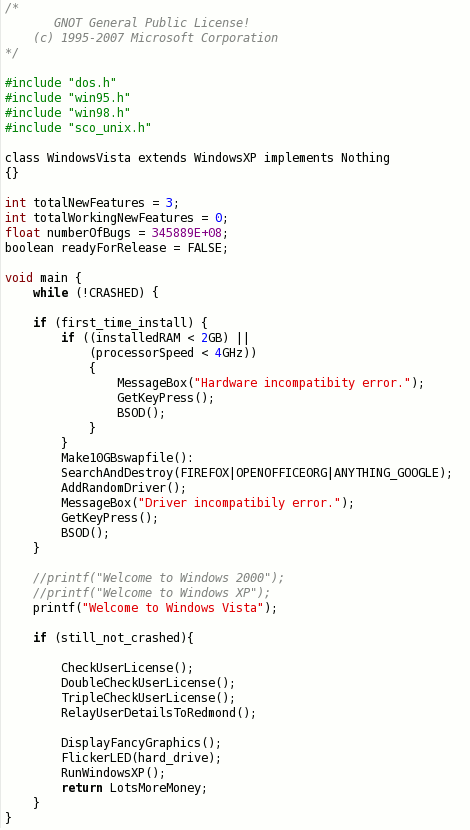 Windows Vista Source Code