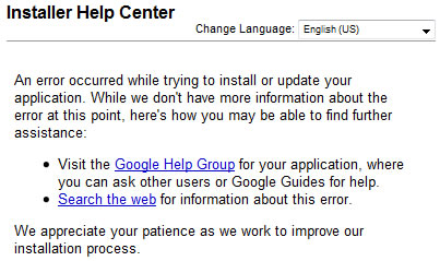 Google Chrome Installer - Installer Help Center
